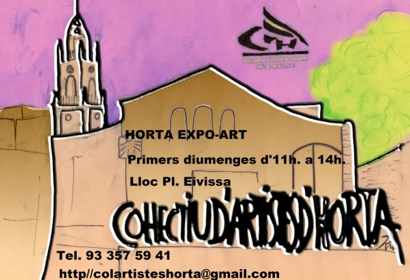 Logo del Col.lectiu d'artistes d'Horta