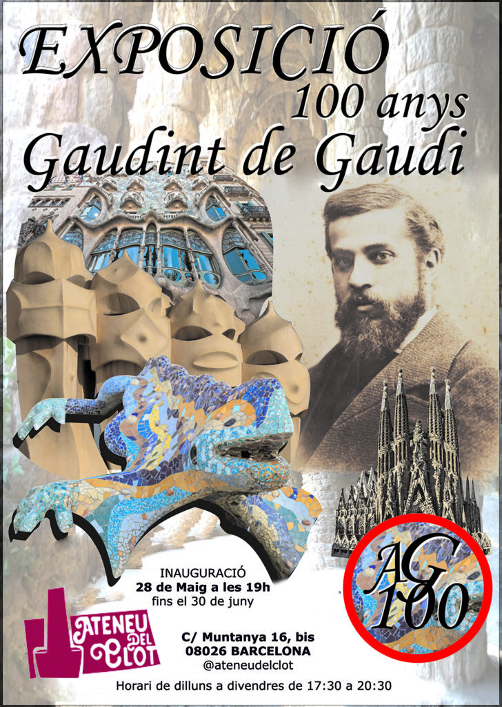 Exposició Gaudint de Gaudí Ateneu Clot